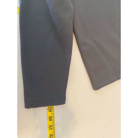 Nike Golf Dri-FIT Shirt Top Long Sleeve Pullover Gray Quarter Zip Medium - Picture 9 of 9